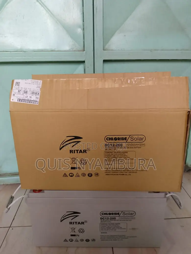 Ritar Battery 150ah Solar Battery