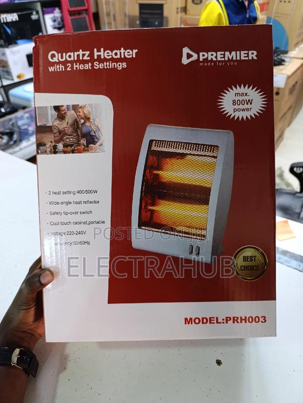 Premier Quartz Heater 2 Sided New Sealed - main view