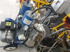 Milking Machine Single Phase Electric Double Bucket