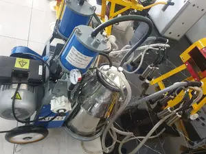 Milking Machine Single Phase Electric Double Bucket