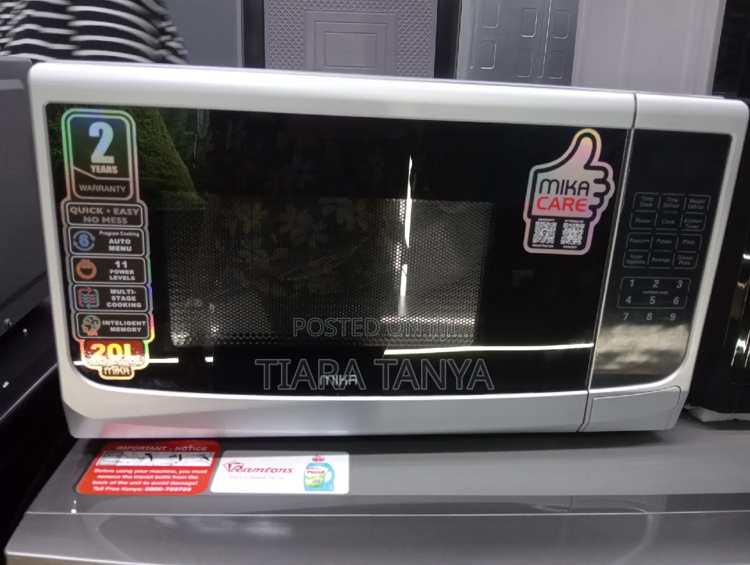 Mika 20 Litres Digital Microwave