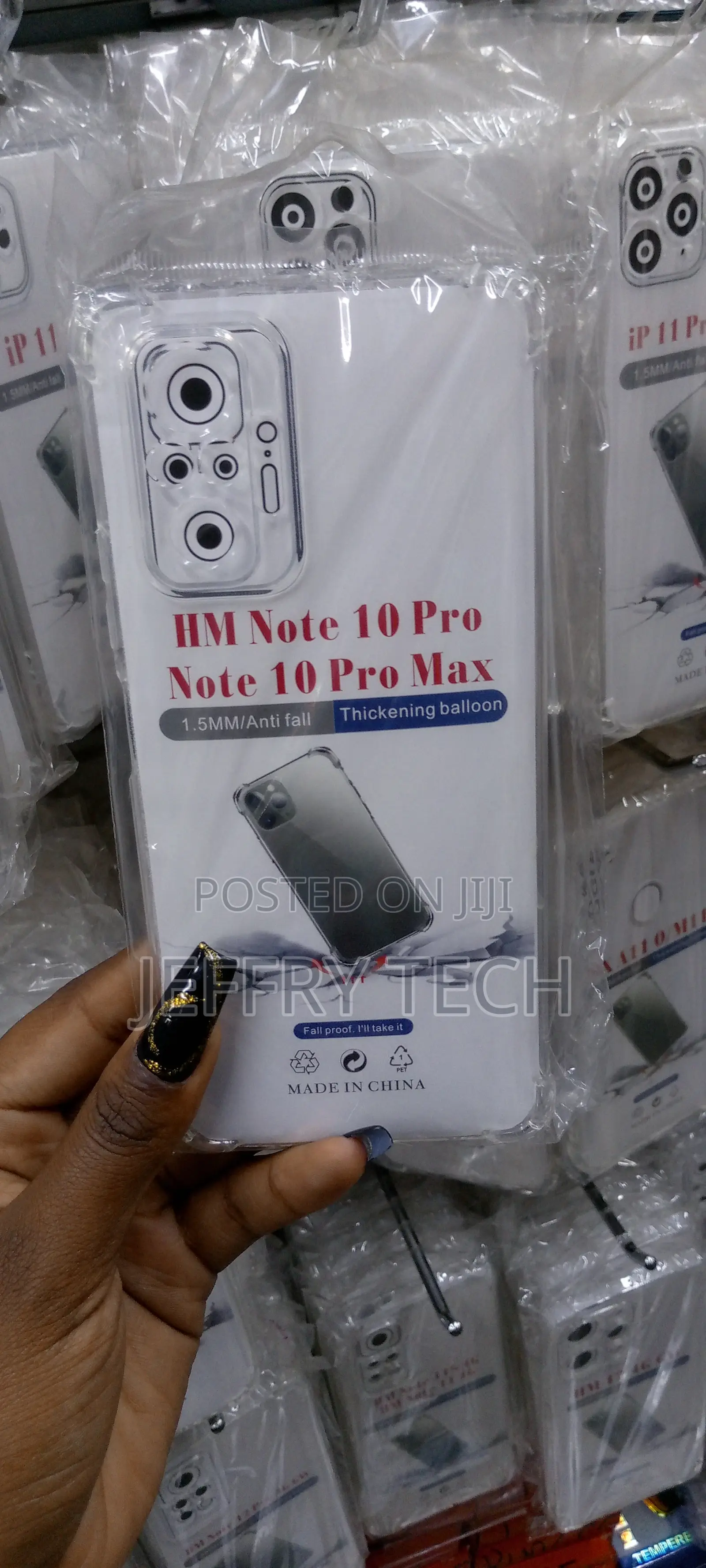 Xiaomi Redmi Note 10 PRO Max Shockproof Tpu Clear Case Soft