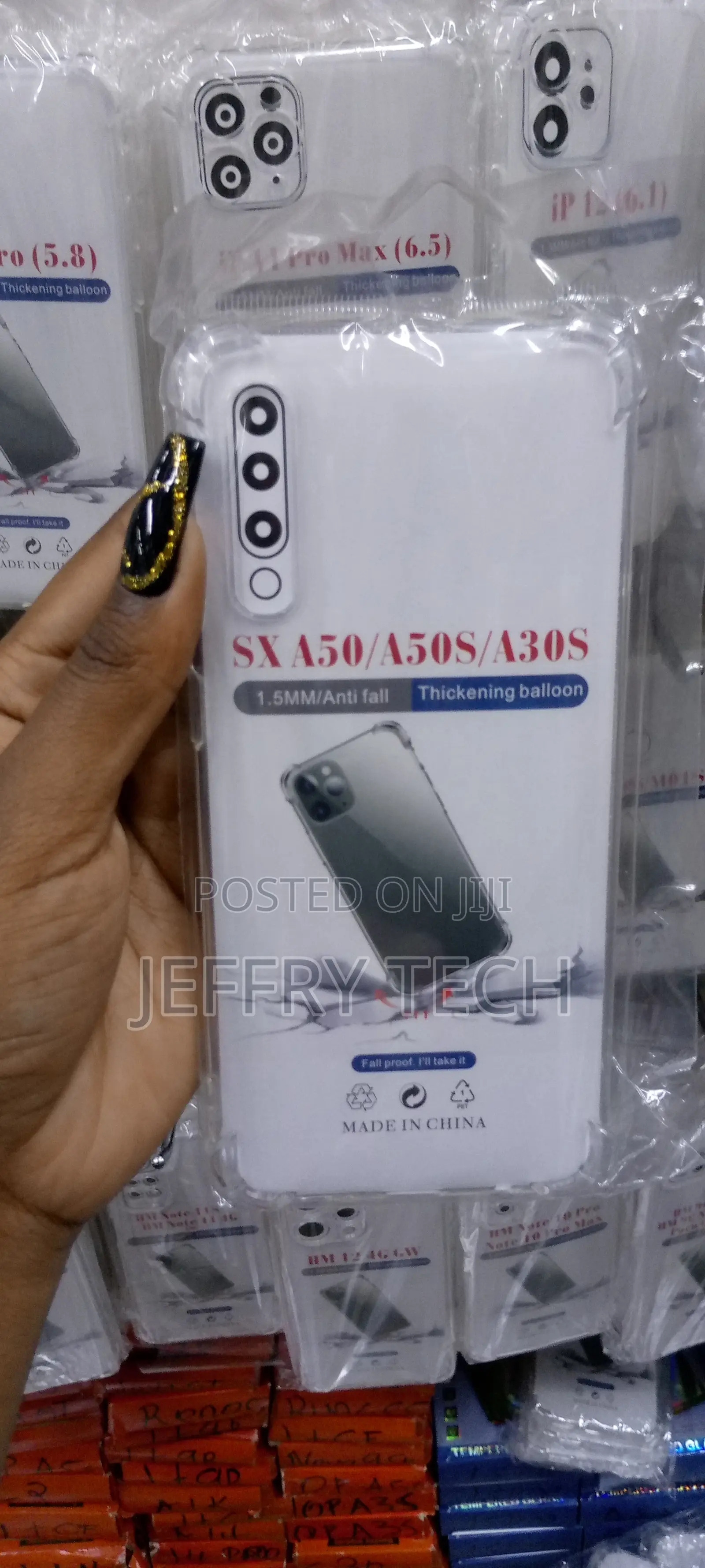 Niopiee for Samsung Galaxy A50 Case A50s A30s Crystal Clear