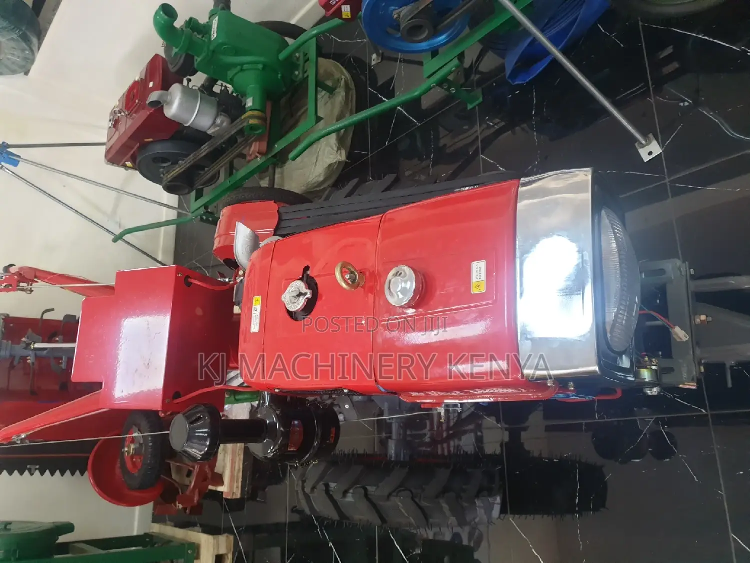 Diesel Walking Tractor With Accessories
