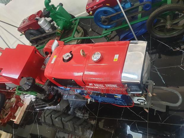 Diesel Walking Tractor With Accessories - thumbnail 3