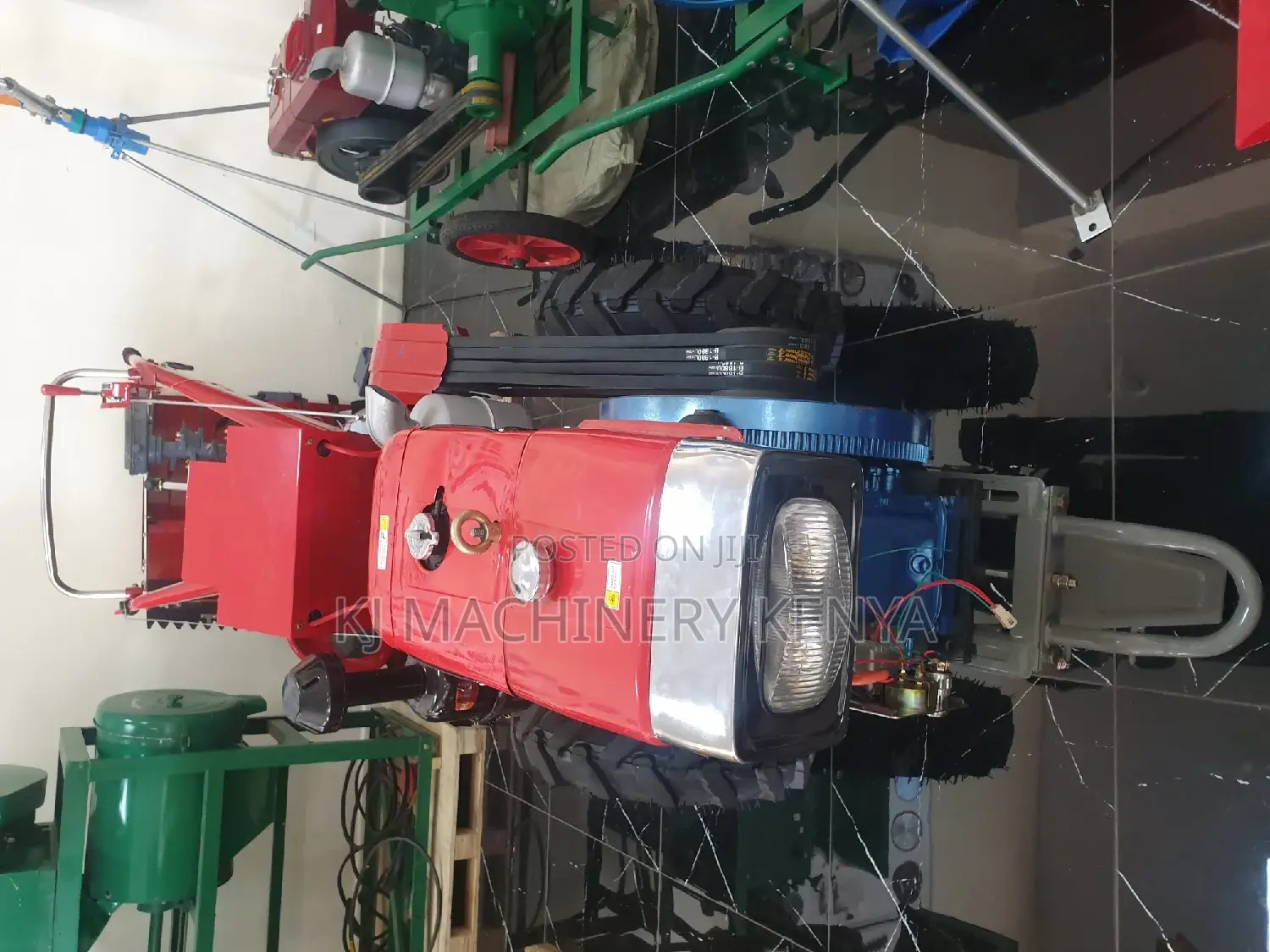 Diesel Walking Tractor With Accessories