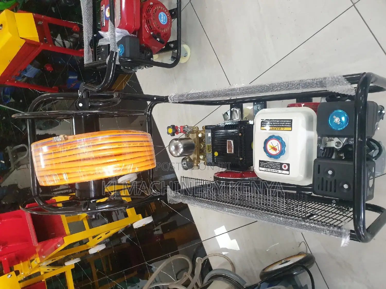 Gasoline Powered Trolley Sprayer in Stock