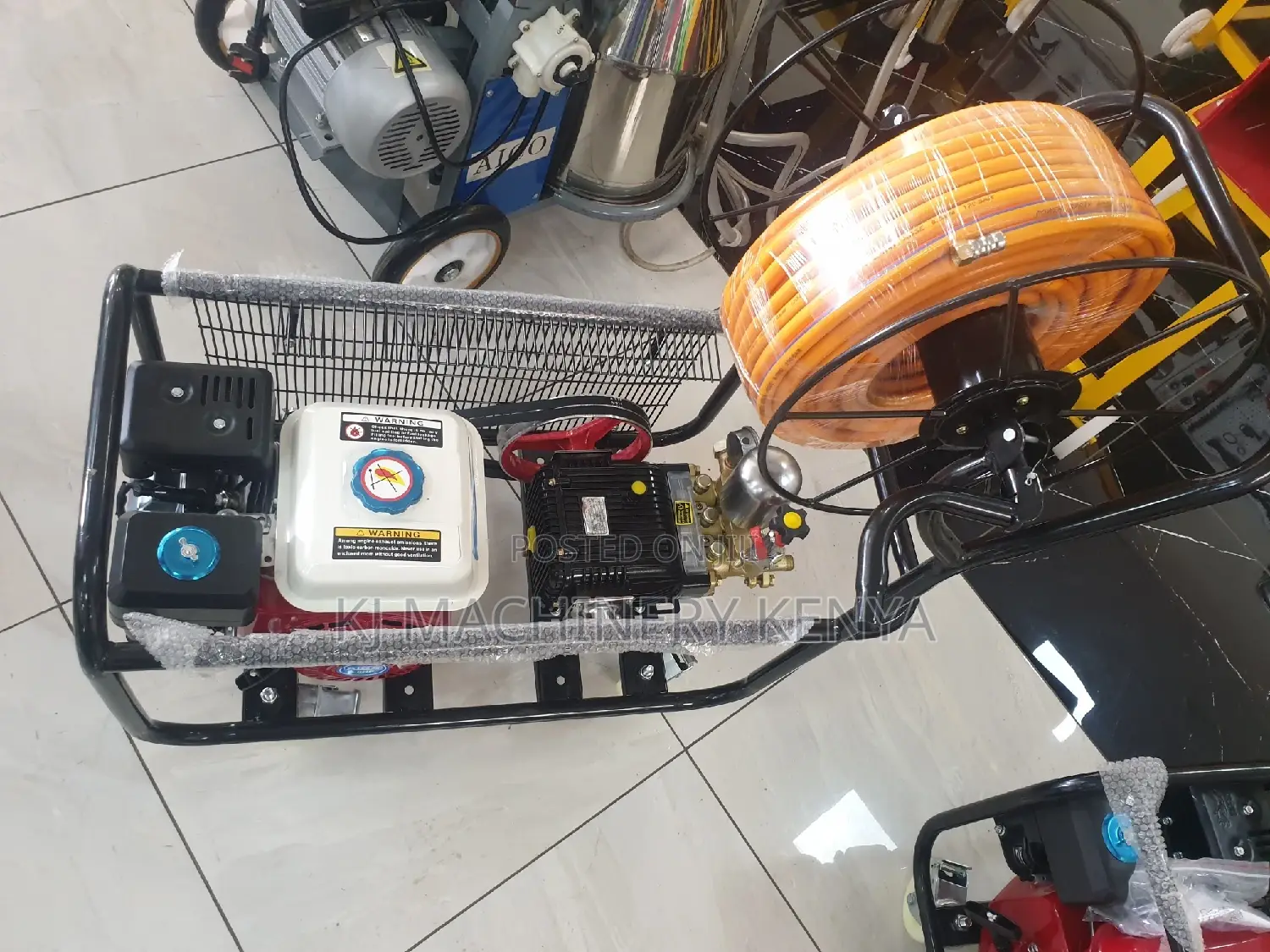 Gasoline Powered Trolley Sprayer in Stock