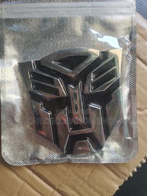 Metallic Transformer Logo Badge - thumbnail 2