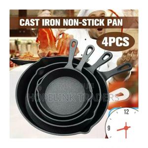 Cast Iron Frying Pan 4pcs - thumbnail 2