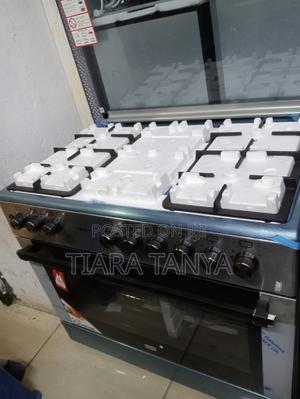 Mika 90cm X 60cm 4G+2E Standing Cooker MST90PU42HI/HC - thumbnail 2