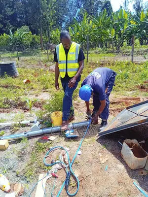 Boreholes Pump Installation Pump Lowering Borehole Equipping