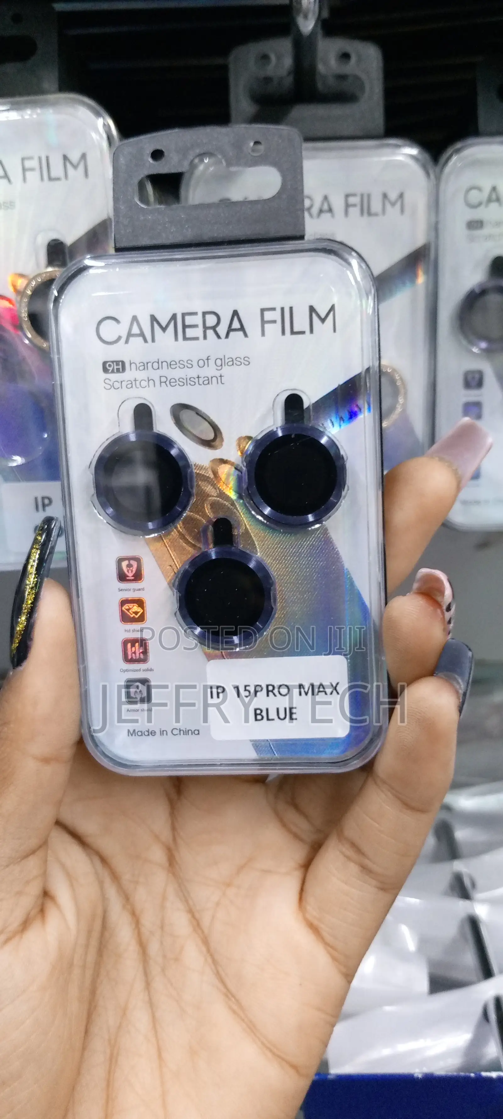 POROLIR for iPhone 15 Pro/ iPhone 15 Pro Max Camera Lens Pro