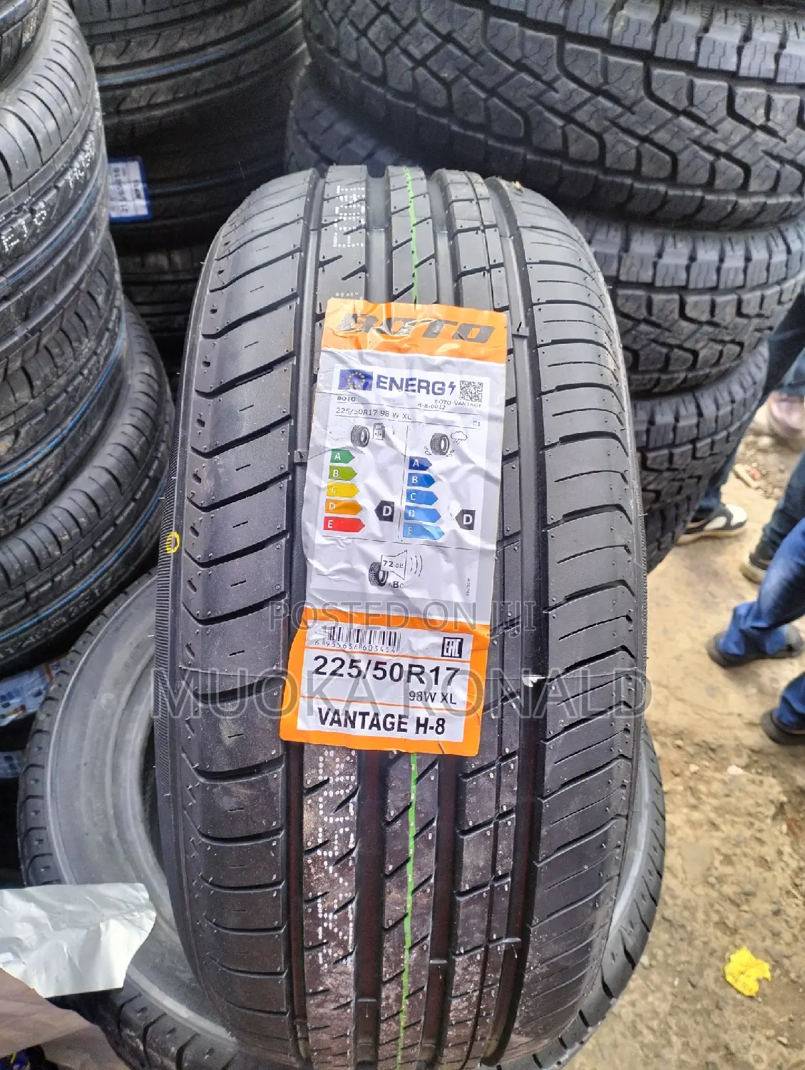 225/50r17 Boto Tyre