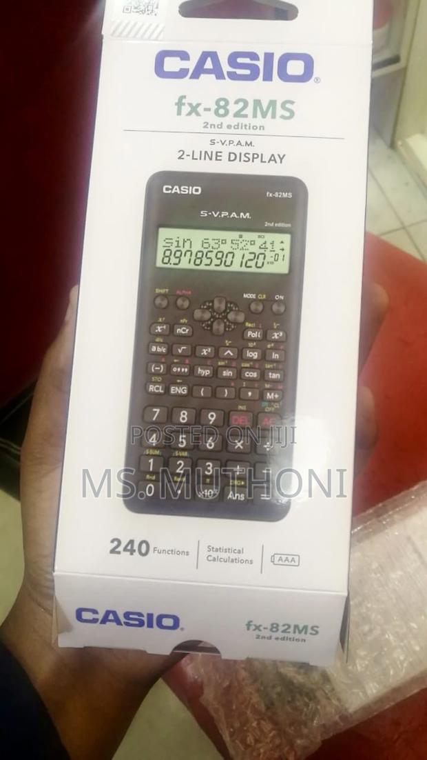 Casio FX82MS 2ND EDITION With QR Code Scientific Calculatot