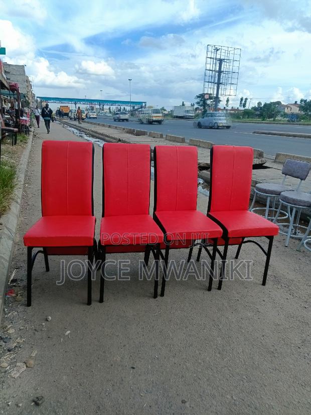 Executive Restaurant Chairs, Hot Red - thumbnail 5