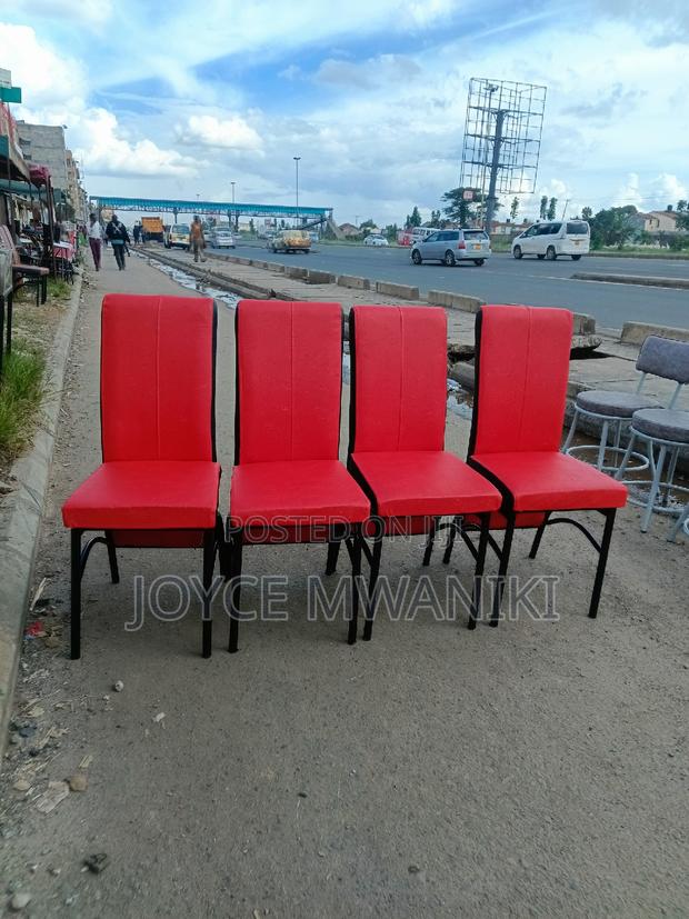 Executive Restaurant Chairs, Hot Red - thumbnail 6