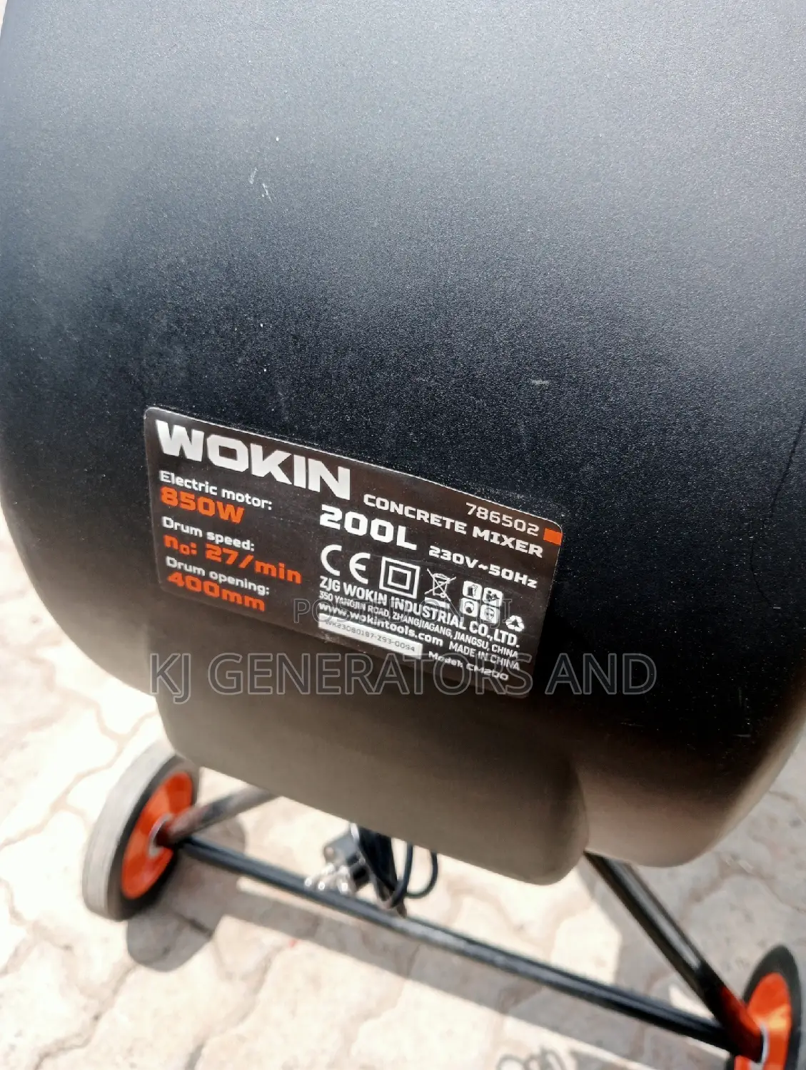 Heavy Duty Wokin Concrete Mixer Available Now