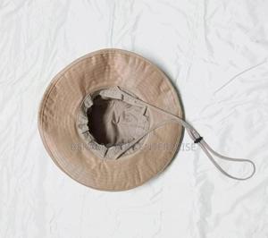 Versatile Custom Beige Safari Hat - main view