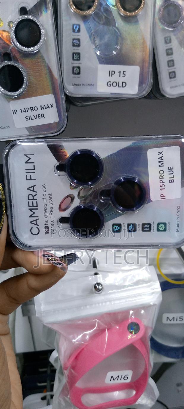 Esanik 2 Pack for iPhone 15 Pro Max Camera Lens Protector - main view