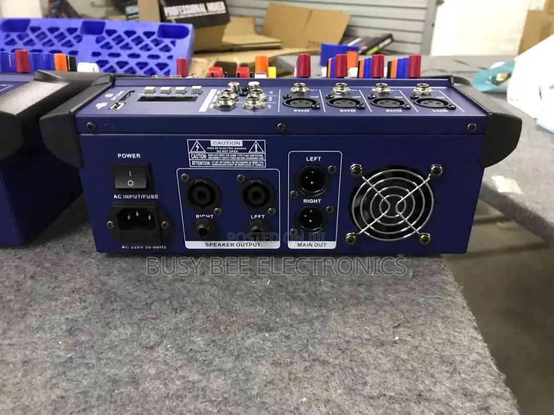 Digital Multii Effect 4. Channel Mixer