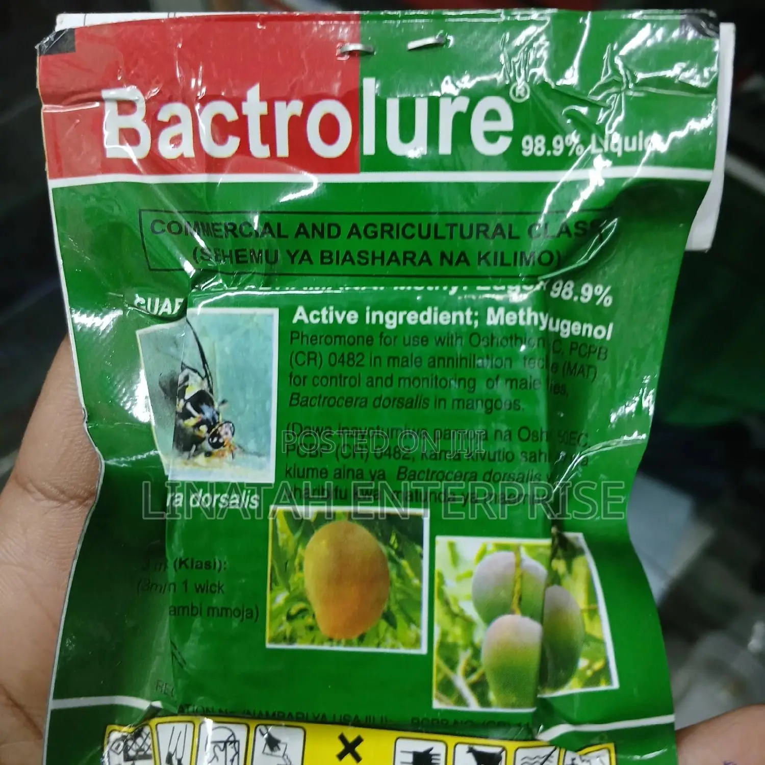 Bactrolure 98.9% Liquid 3ml Fruit Fly Attractant