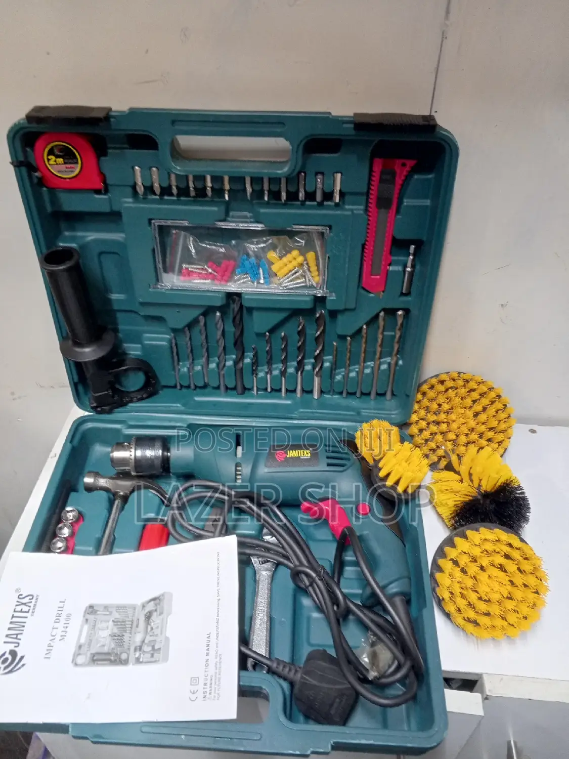 Jamtexs Drillset With Brushes