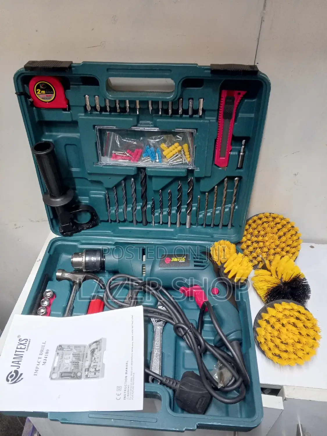 Jamtexs Drillset With Brushes