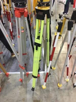 Dumpy Level/ Rtk/ Theodolite/Ts Tripod Stands (Double Lock) - thumbnail 2