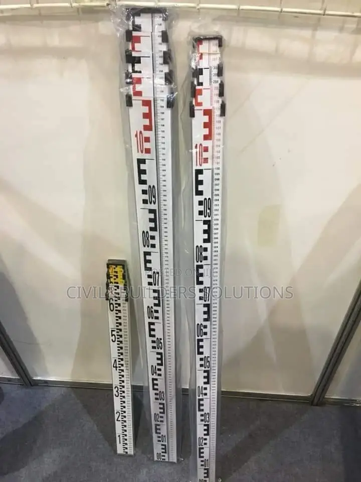 Dumpy Level Staffs That Are 5 Meters Long