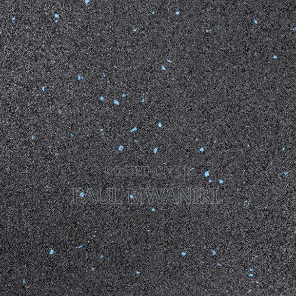 REBEL Rubber Gym Flooring Blue/Black Fleck 15mm - thumbnail 3