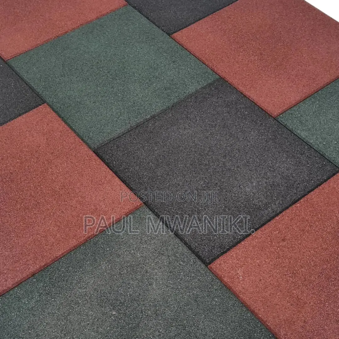 Rubber Gym Mat - 20mm in 3 Colours