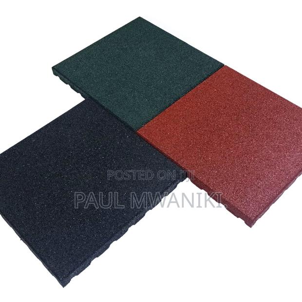 Rubber Gym Mat - 20mm in 3 Colours - thumbnail 3
