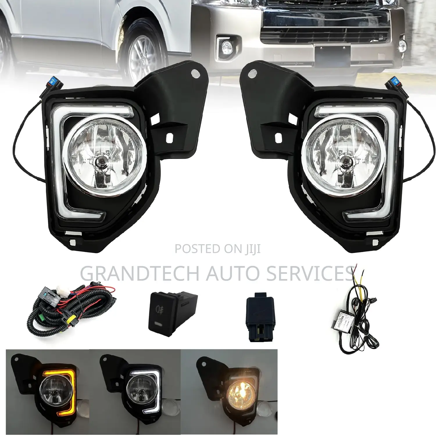 Hiace 7l/9l Led Foglights