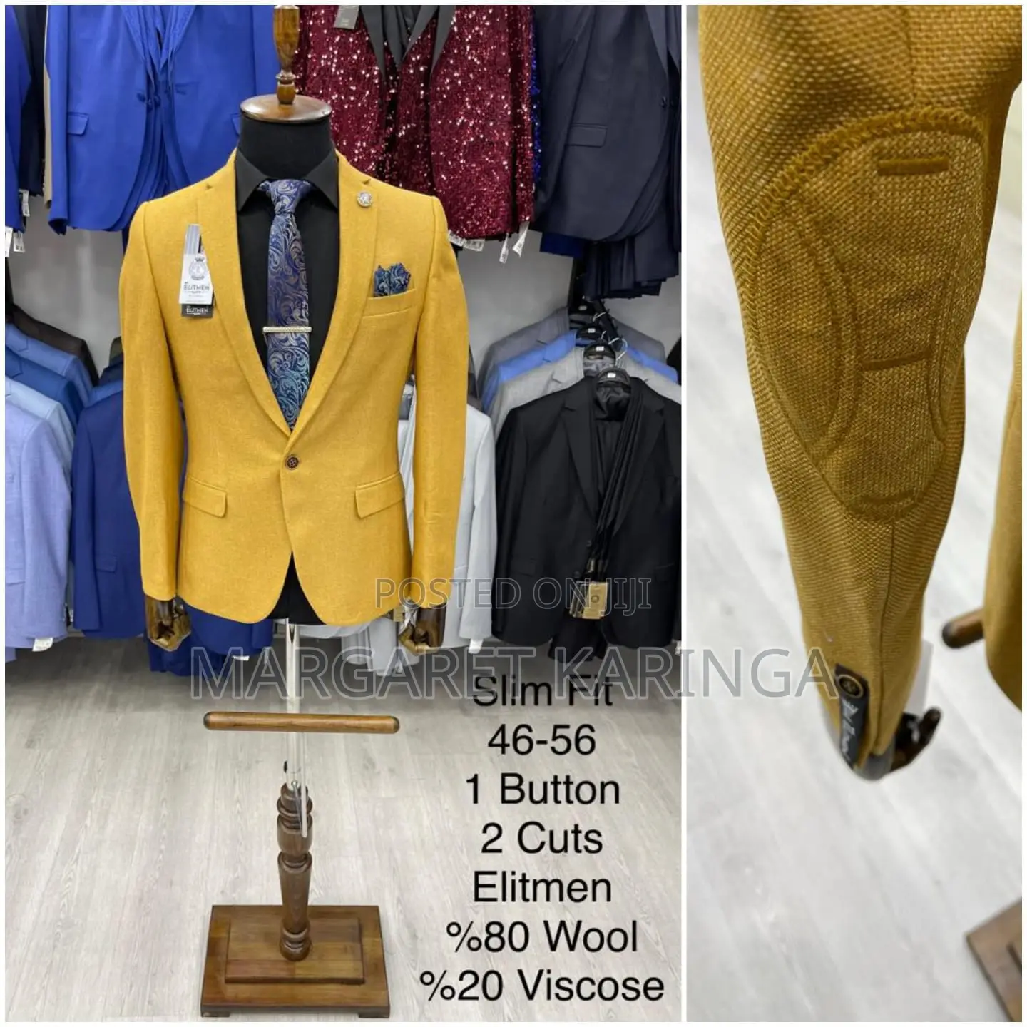 Mens Padded Blazer