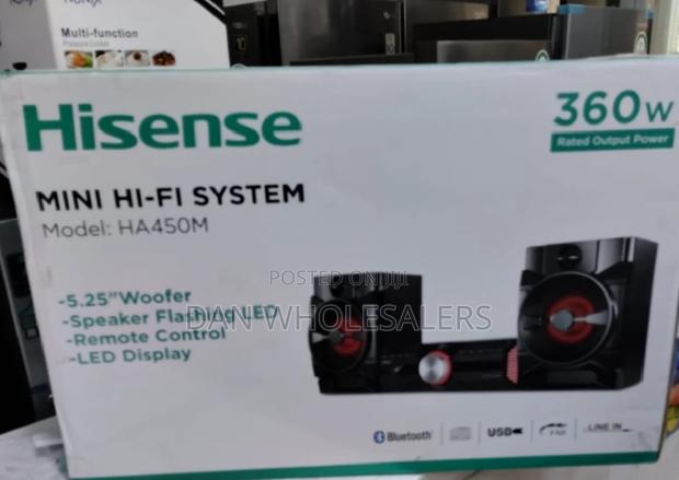 Mini HI FI Speaker System, 360W Hisense - main view