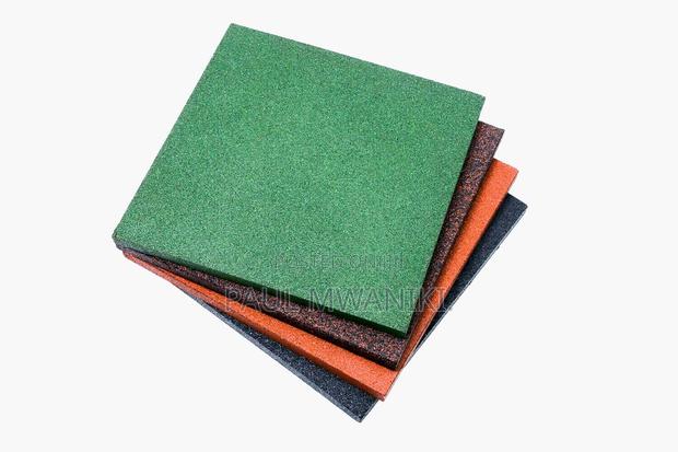 Indoor Rubber Gym Tile (50cm X 50cm) - main view