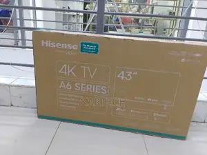 Hisense 43 Smart Uhd Frameless A6 Series - 43a6hken