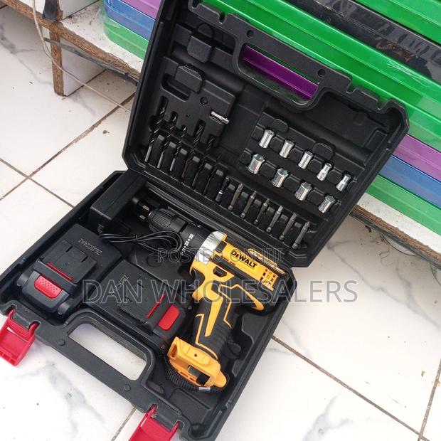 Cordless Hammer Drill Dewalt Machine