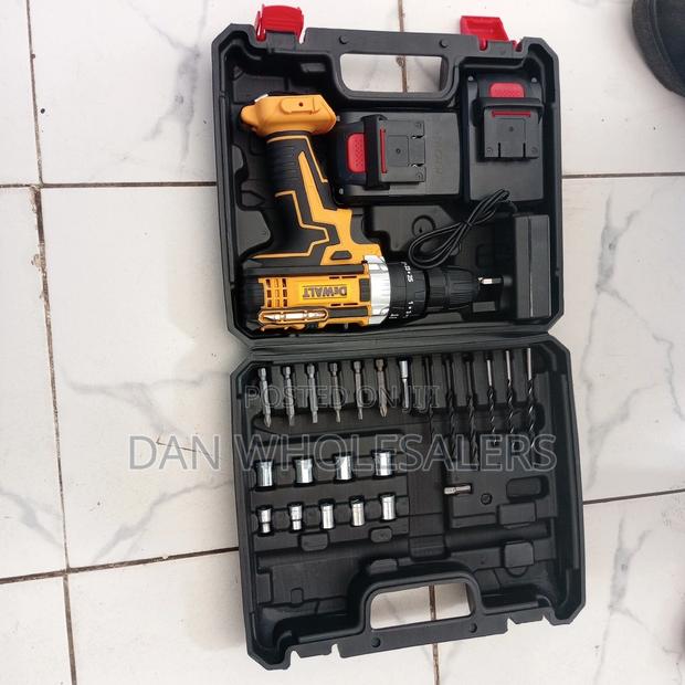 Dewalt Hammer Drill Electric With Lithium Battery Cordless - main view