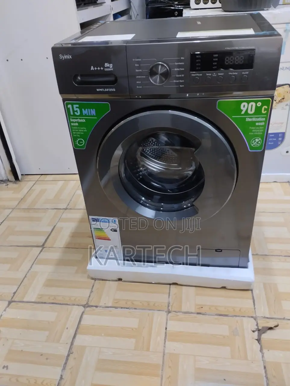 Syinix Front Load 8kg Washing Machine