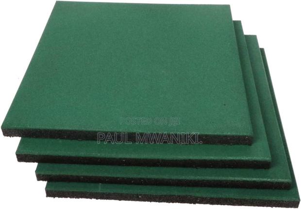 Rubber Eco-sport Interlocking Tiles - main view