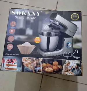 Sokany Original 8 LTR Heavy Commercial Digital Stand Mixer