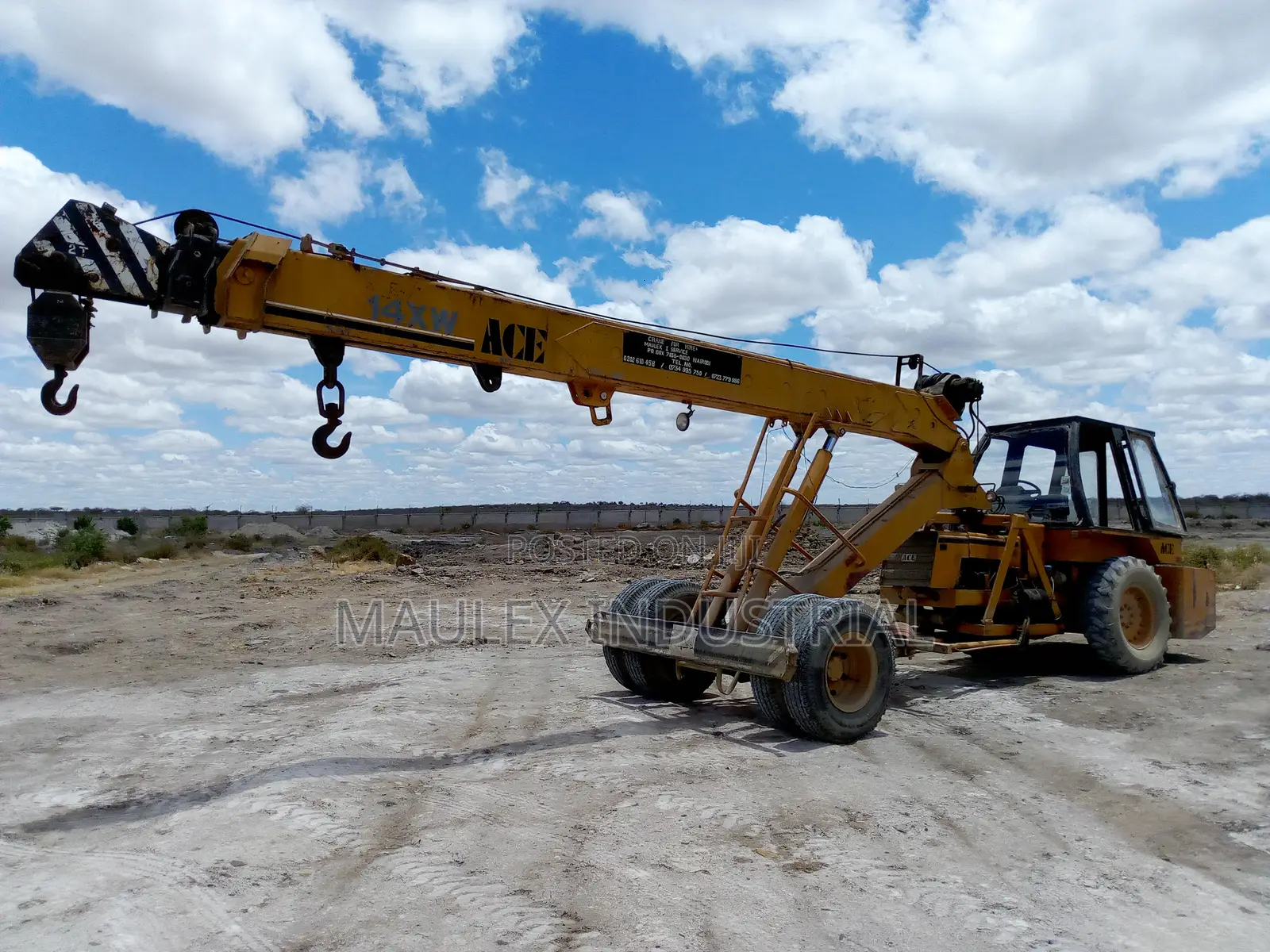 Hydra Crane for Hire - 14 Ton Mobile Hydra