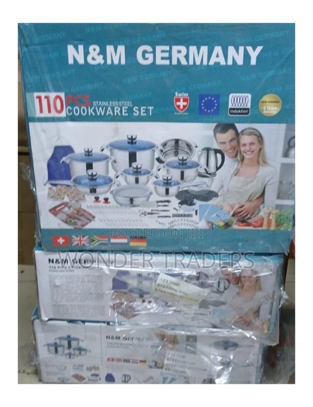 N and M Germany 110pcs Cookware Set - main view