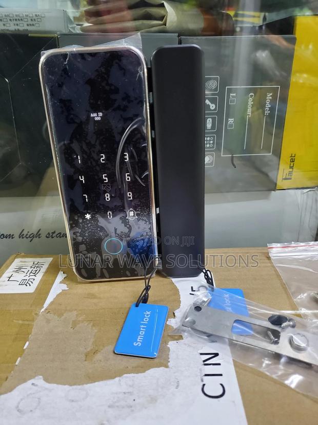 Smart Lock for Glass Doors With Tuya App; - main view