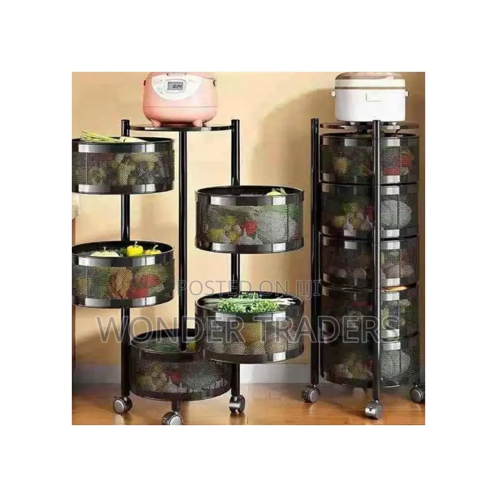 Rotatable Square Fruit Rack