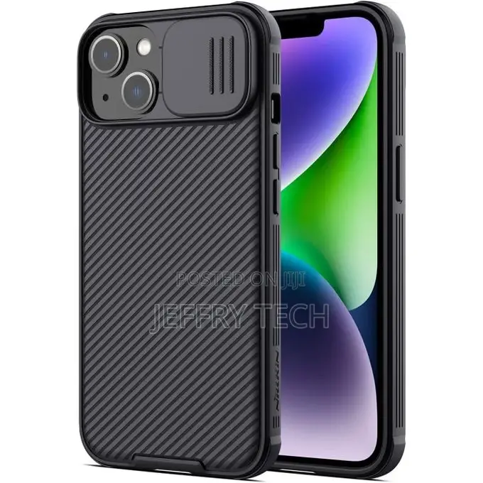 iPhone 14/13 Case, Slide Camera Cover, Full Protection, Ant