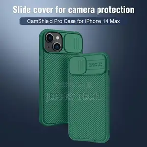 Nillkin Case With Camera Cover for iPhone 14 Pro Max - Green