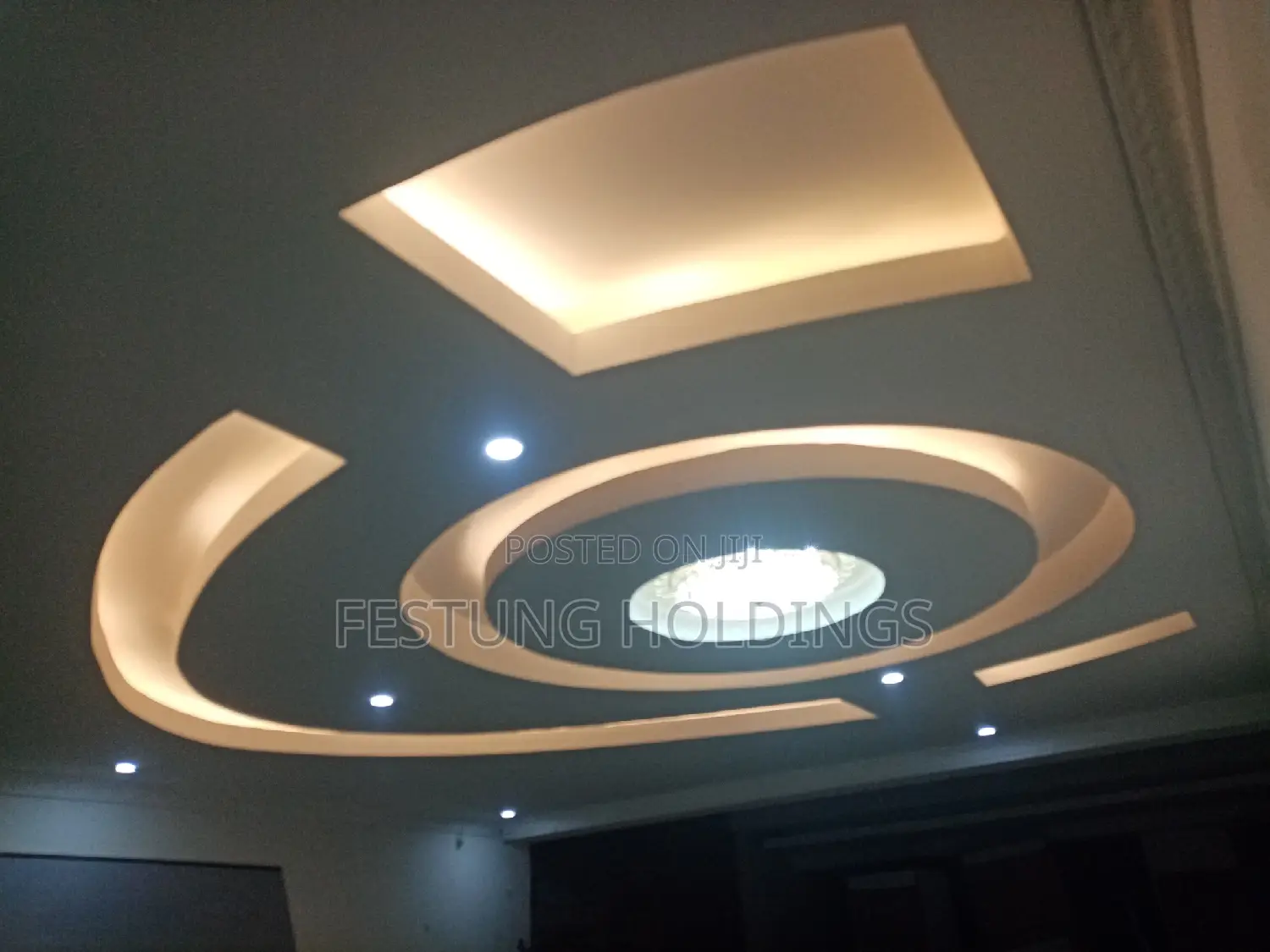 Gypsum and Ceiling Lights Kenya